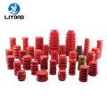 12KV LYC308 140 * 140 Isolateurs composites de résine époxy Isolateur haute tension pour l&#39;appareil MV